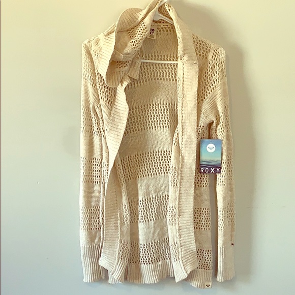 Roxy Tops - 🆕Roxy Knit Hooded Cardigan